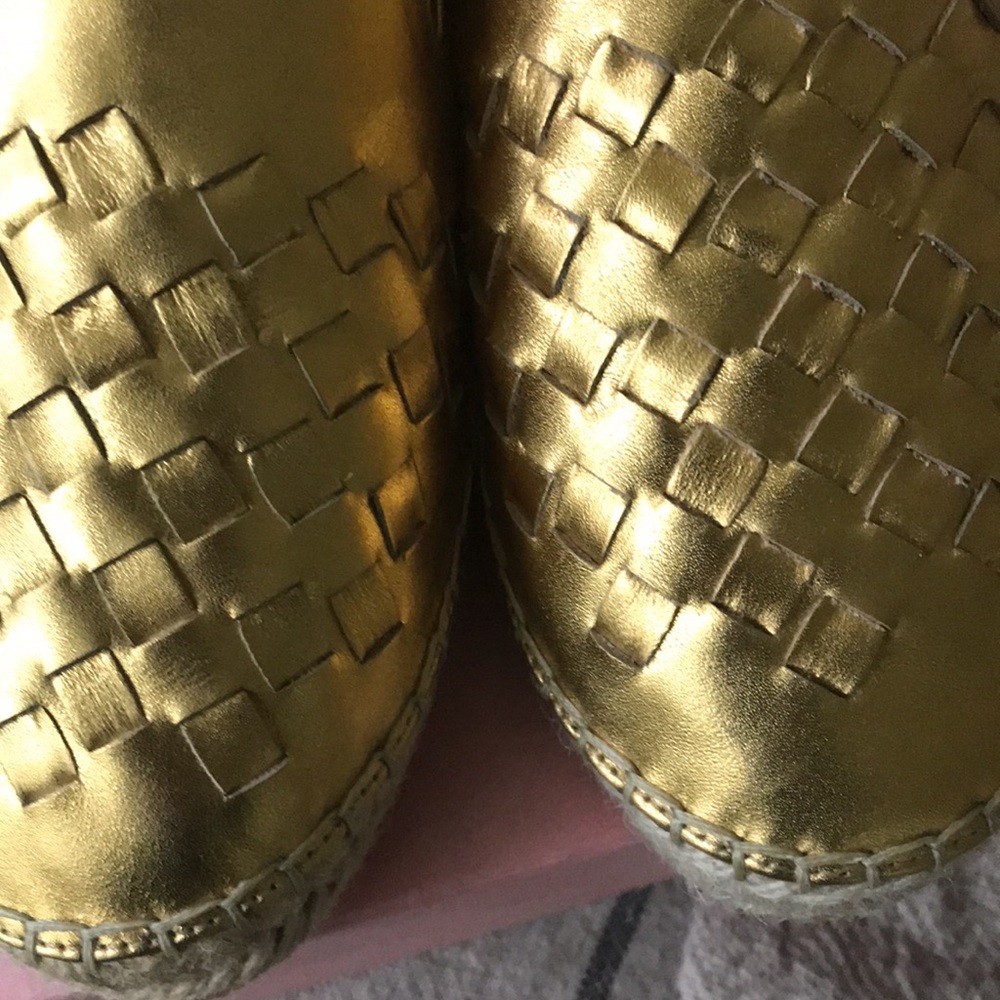 Vivo Rosa leather espadrilles NWOT Made in Italy US7.5 - Picture 10 of 12